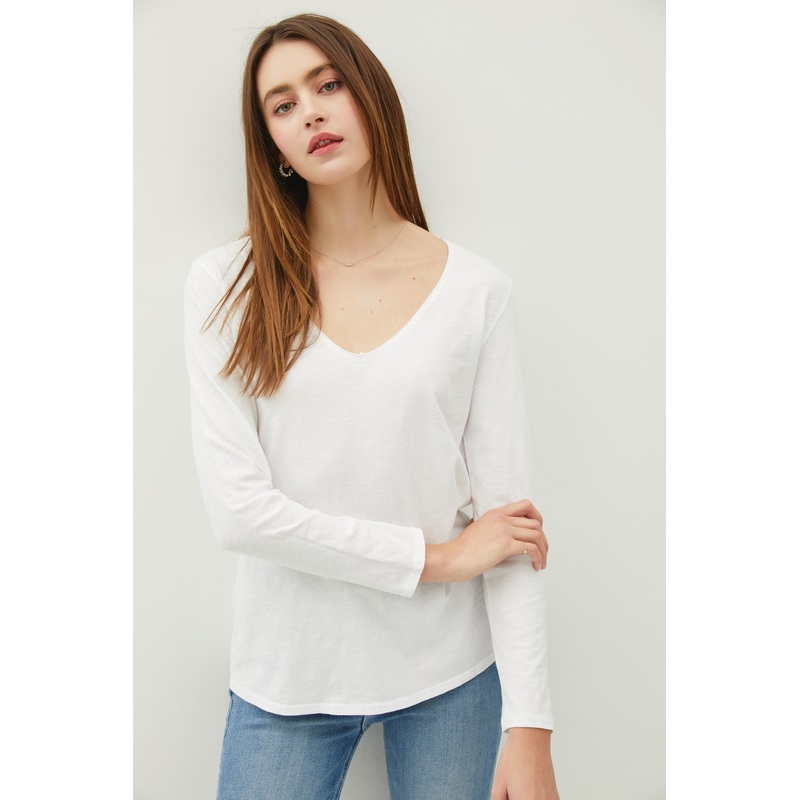 White Long Sleeve Shirt