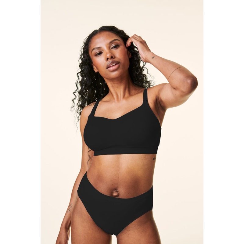 Bravado Black Intrigue Balconette Nursing Bra