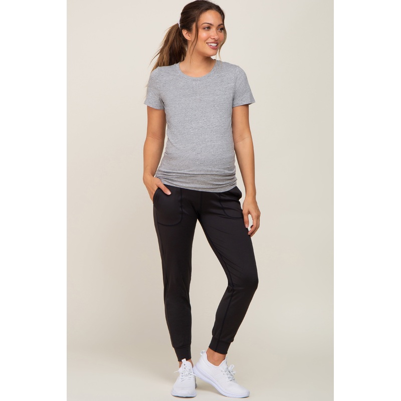 Black Maternity Joggers