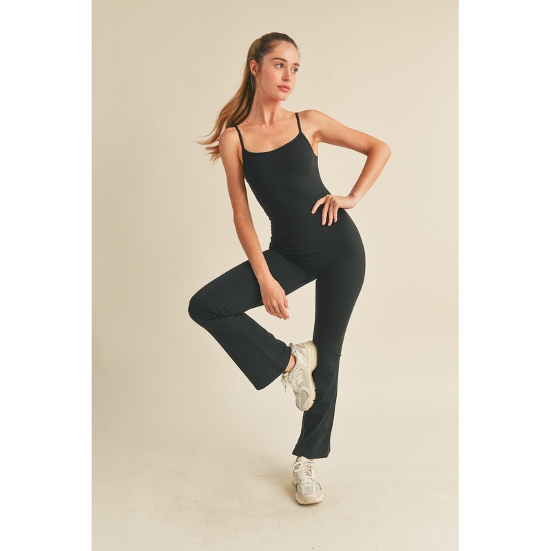 Black Flare Jumpsuit