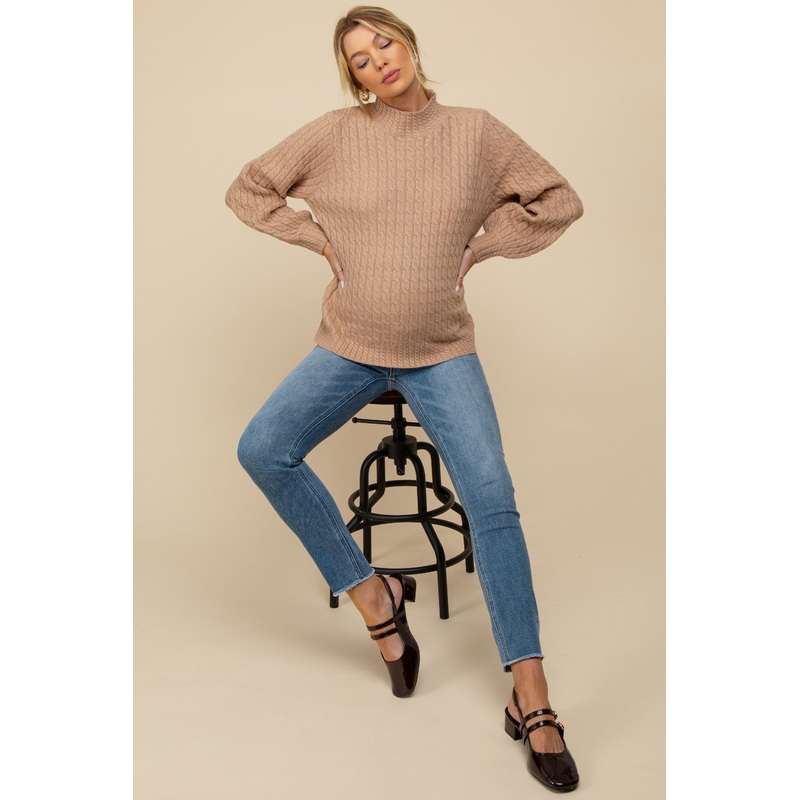 Blue Maternity Skinny Jeans