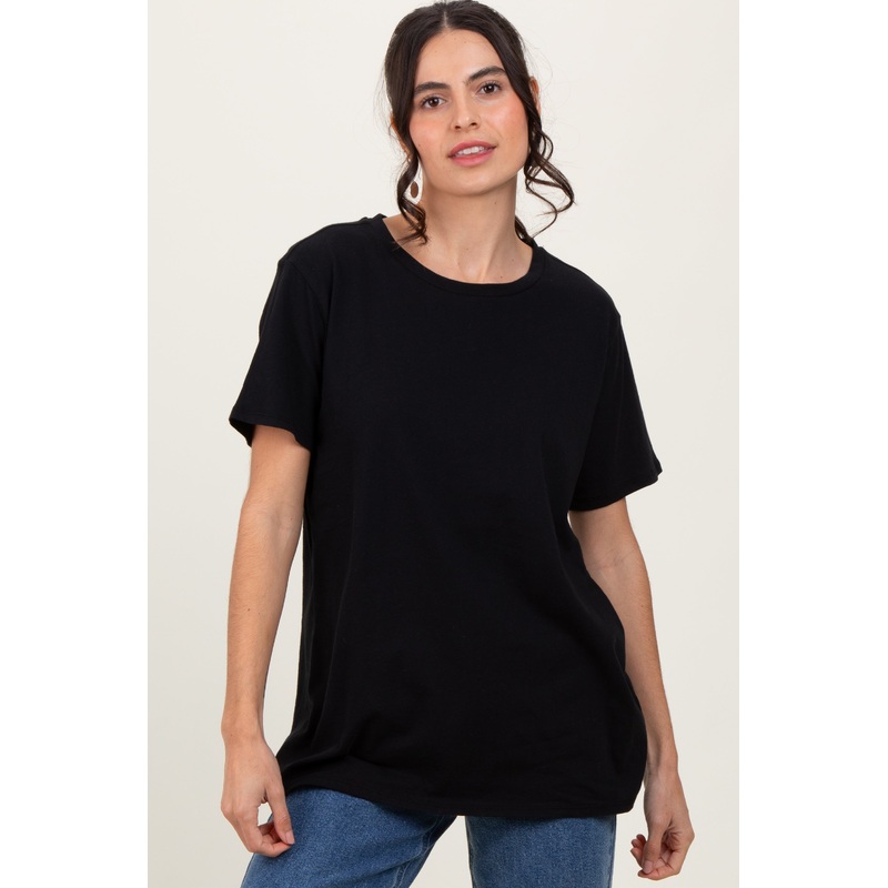 Black Basic Tee