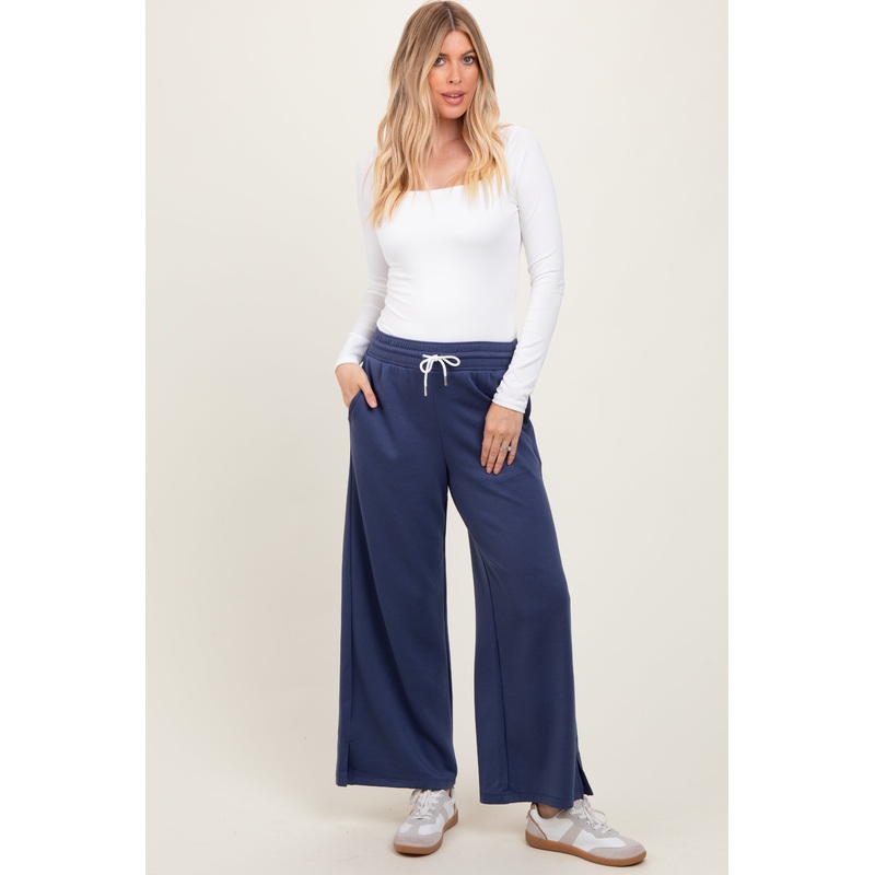Navy Drawstring Lounge Pants