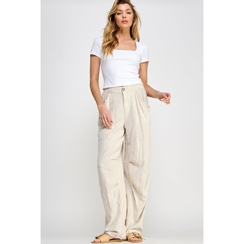 Natural Pocket Pants