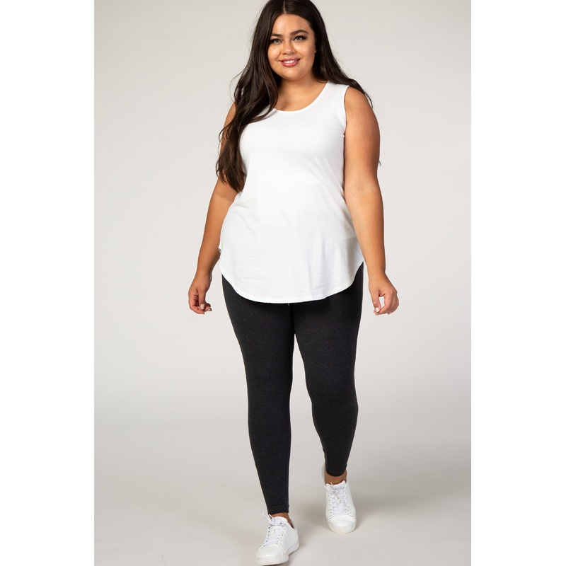 Black Basic Plus Legging