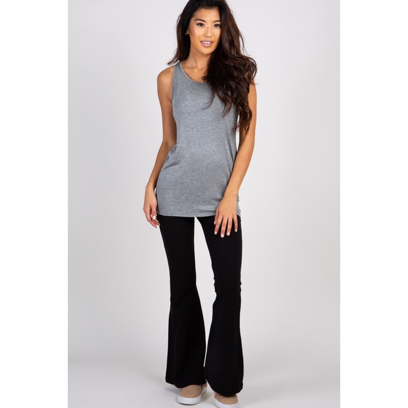 Black Foldover Pants
