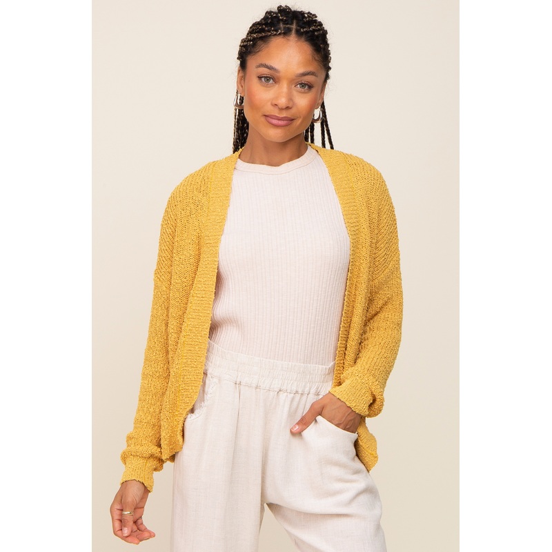 Yellow Cardigan