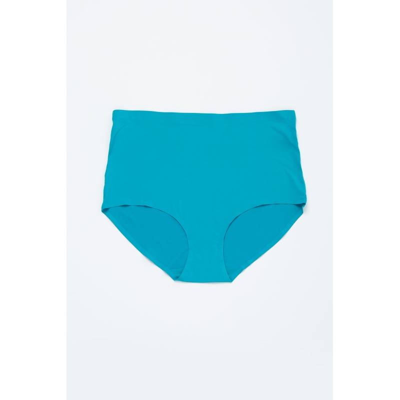 Teal Seamless High Waist Underwear