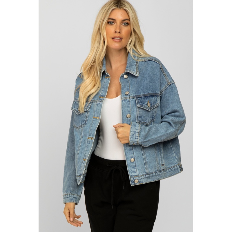 Blue Basic Denim Jacket