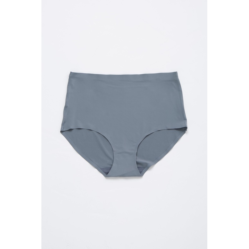 Grey Seamless High Waist Maternity Underwear